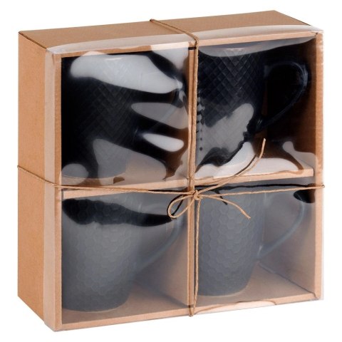 Ceramiczne Kubki do Kawy Herbaty Ceramiczne Dekoracyjne VILDE 400 ml 4 szt. Ceramiczne Kubki do Kawy Herbaty Ceramiczne Dekoracyjne VILDE 400 ml 4 szt.