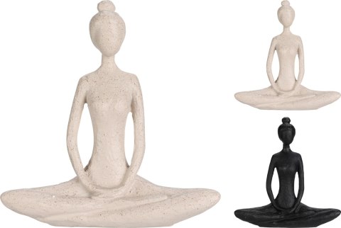 FIGURKA JOGA SIEDZĄCA 13X4X14CM FIGURKA JOGA SIEDZĄCA 13X4X14CM