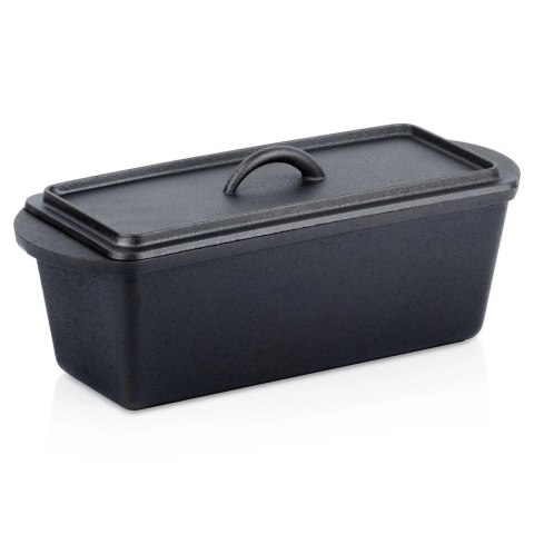 Forma do Wypiekania Chleba z Pokrywką Żeliwna VILDE 35 cm 3 L Forma do Wypiekania Chleba z Pokrywką Żeliwna VILDE 35 cm 3 L