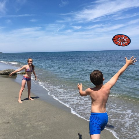 Frisbee Neoprenowy Dysk do Rzucania SCHILDKROT Red Frisbee Neoprenowy Dysk do Rzucania SCHILDKROT Red