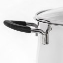 Garnek stalowy DALIE z pokrywką 20 cm 3,7 l gaz indukcja
