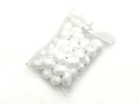 Jajka styropianowe 35szt. białe 20cm Jajka styropianowe 35szt. białe 20cm