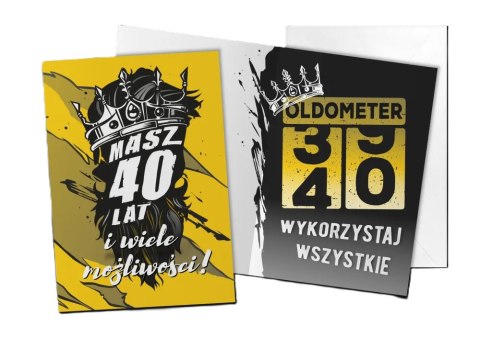 Karnet Masz 40 lat i wiele możliwości Karnet Masz 40 lat i wiele możliwości