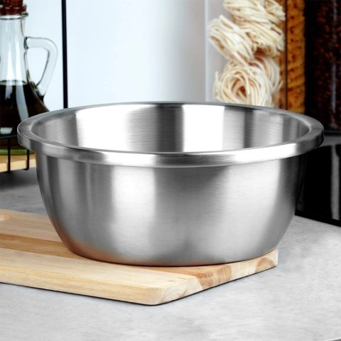 Miska Kuchenna do Miksowania Stalowa Lekka Nierdzewna NAVA 28 cm 4,3 L Miska Kuchenna do Miksowania Stalowa Lekka Nierdzewna NAVA 28 cm 4,3 L