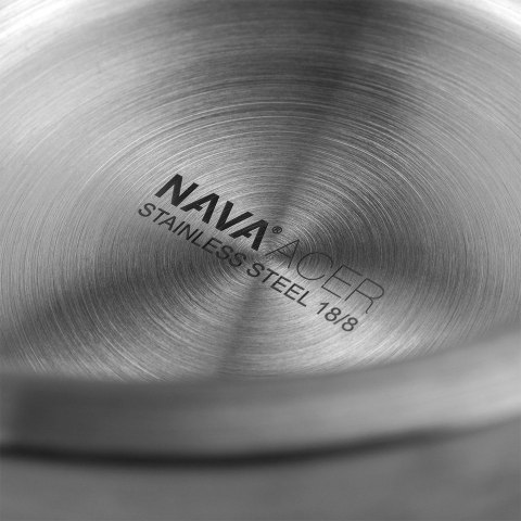Miska Kuchenna do Miksowania Stalowa Lekka Nierdzewna NAVA 28 cm 4,3 L Miska Kuchenna do Miksowania Stalowa Lekka Nierdzewna NAVA 28 cm 4,3 L