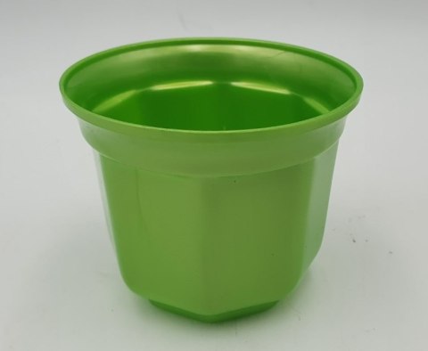 Osłonka / doniczka 8 cm jasno zielona perłowa 20 szt. Osłonka / doniczka 8 cm jasno zielona perłowa 20 szt.