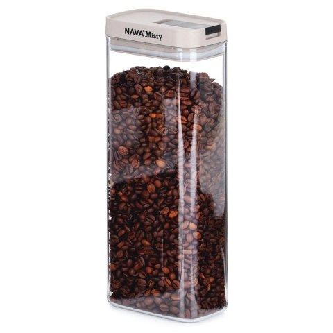 Pojemnik na Produkty Sypkie Żywność Hermetyczny Organizer NAVA 1,8 L Pojemnik na Produkty Sypkie Żywność Hermetyczny Organizer NAVA 1,8 L
