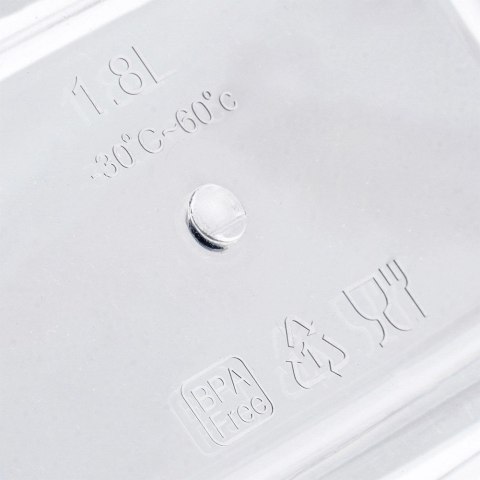 Pojemnik na Produkty Sypkie Żywność Hermetyczny Organizer NAVA 1,8 L Pojemnik na Produkty Sypkie Żywność Hermetyczny Organizer NAVA 1,8 L