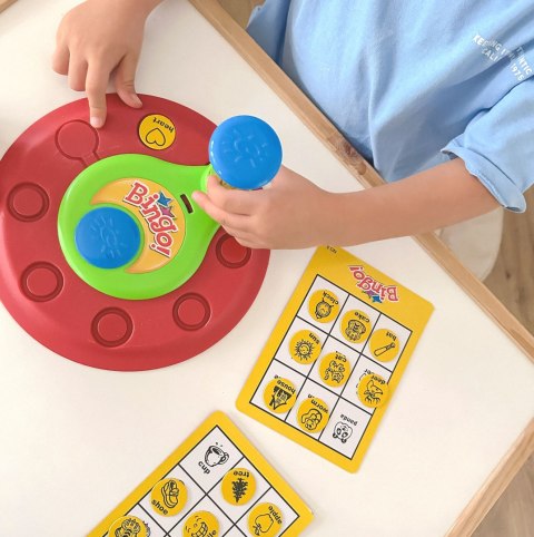 WOOPIE Bingo Gra Dopasuj Żetony Planszowa Rodzinna WOOPIE Bingo Gra Dopasuj Żetony Planszowa Rodzinna