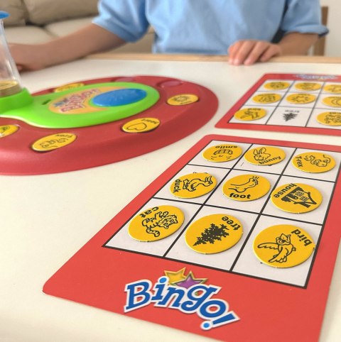 WOOPIE Bingo Gra Dopasuj Żetony Planszowa Rodzinna WOOPIE Bingo Gra Dopasuj Żetony Planszowa Rodzinna