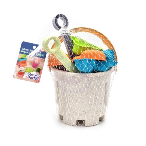 WOOPIE GREEN Zestaw do Piasku z Wiaderkiem i Samochodzikiem 10 el. BIODEGRADOWALNY ORGANICZNY MATERIAŁ WOOPIE GREEN Zestaw do Piasku z Wiaderkiem i Samochodzikiem 10 el. BIODEGRADOWALNY ORGANICZNY MATERIAŁ
