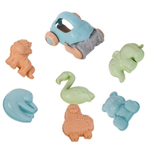 WOOPIE GREEN Zestaw do Piasku z Wiaderkiem i Samochodzikiem 10 el. BIODEGRADOWALNY ORGANICZNY MATERIAŁ WOOPIE GREEN Zestaw do Piasku z Wiaderkiem i Samochodzikiem 10 el. BIODEGRADOWALNY ORGANICZNY MATERIAŁ