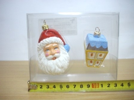 Bombki - figurka 2szt. nietłukące mix Bombki - figurka 2szt. nietłukące mix