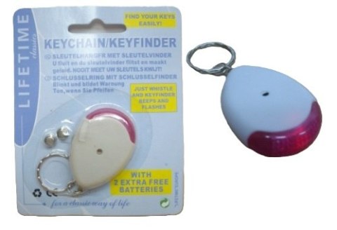 Brelok lokalizator kluczy alarm na gwizd Keyfinder Brelok lokalizator kluczy alarm na gwizd Keyfinder