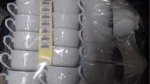 Bulionówka 17szt. biała porcelana 330ml Chodzież Bulionówka 17szt. biała porcelana 330ml Chodzież