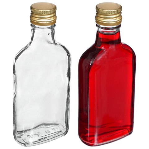 Butelka piersiówka 200ml na wódkę 10szt. | 631410 Butelka piersiówka 200ml na wódkę 10szt. | 631410