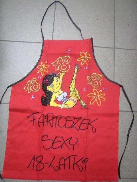 Fartuszek humor malowany ręcznie mix 9481 Fartuszek humor malowany ręcznie mix 9481
