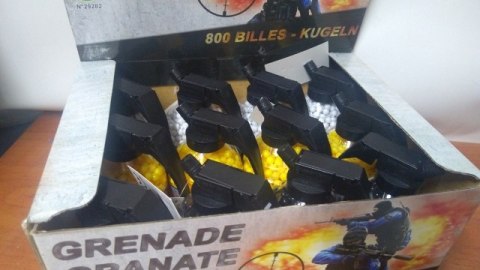 Kulki 12szt. w granacie 800szt. Kulki 12szt. w granacie 800szt.