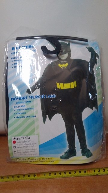 Strój karnawałowy NIETOPERZ/BATMAN STNTP-LU110 Strój karnawałowy NIETOPERZ/BATMAN STNTP-LU110