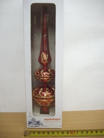 Szpic dekorowany 32cm w pudełku | D59280 Szpic dekorowany 32cm w pudełku | D59280