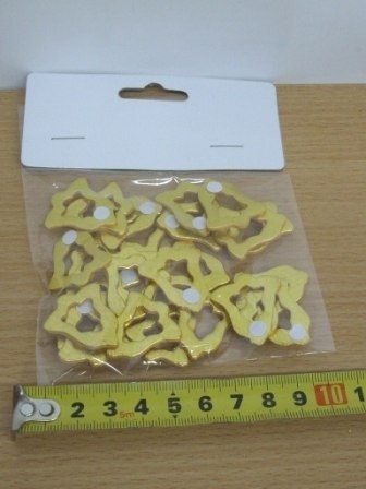 Wykrawane dzwonki 24szt na przylepiec RÓŻNE WZORY HG-420216 Wykrawane dzwonki 24szt na przylepiec RÓŻNE WZORY HG-420216