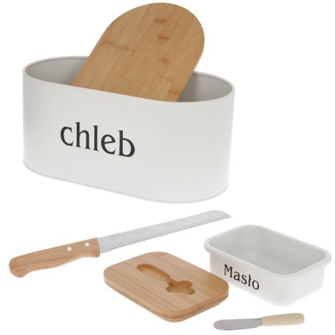 CHLEBAK STALOWO-BAMBUSOWY + MASELNICZKA ZESTAW BRUNBESTE BB-2775 CHLEBAK STALOWO-BAMBUSOWY + MASELNICZKA ZESTAW BRUNBESTE BB-2775