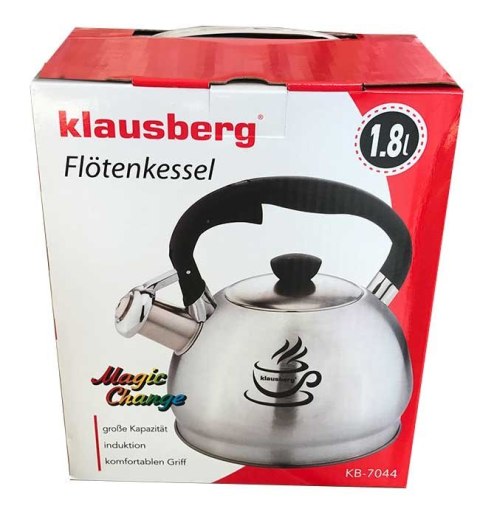 CZAJNIK STALOWY MAGIC CHANGE 1.8L KLAUSBERG KB-7044 CZAJNIK STALOWY MAGIC CHANGE 1.8L KLAUSBERG KB-7044