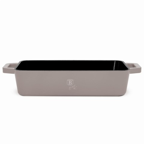 EMALIOWANA BRYTFANNA ŻELIWNA 30X20X7CM 3.0L BERLINGER HAUS STRONG MOLD TAUPE BH-6526 EMALIOWANA BRYTFANNA ŻELIWNA 30X20X7CM 3.0L BERLINGER HAUS STRONG MOLD TAUPE BH-6526
