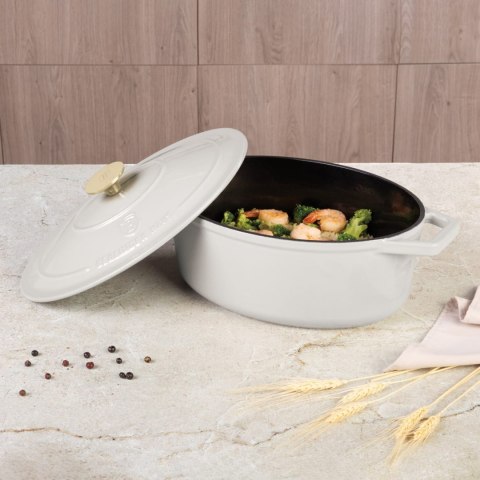EMALIOWANA BRYTFANNA ŻELIWNA 4.65L 30CM BERLINGER HAUS STRONG MOLD SAHARA BH-6540 EMALIOWANA BRYTFANNA ŻELIWNA 4.65L 30CM BERLINGER HAUS STRONG MOLD SAHARA BH-6540