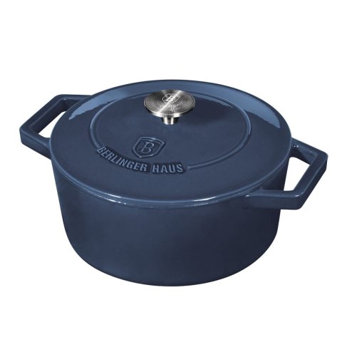EMALIOWANY GARNEK ŻELIWNY 4.35L 24CM BERLINGER HAUS STRONG MOLD BH-6522 EMALIOWANY GARNEK ŻELIWNY 4.35L 24CM BERLINGER HAUS STRONG MOLD BH-6522
