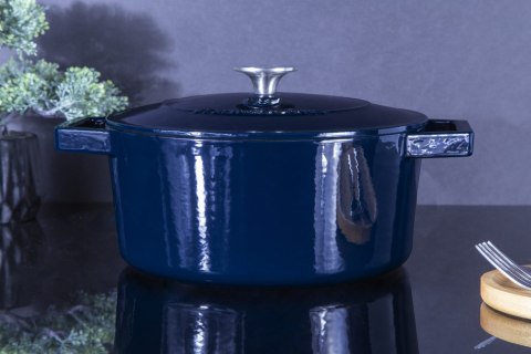 EMALIOWANY GARNEK ŻELIWNY 4.35L 24CM BERLINGER HAUS STRONG MOLD BH-6522 EMALIOWANY GARNEK ŻELIWNY 4.35L 24CM BERLINGER HAUS STRONG MOLD BH-6522