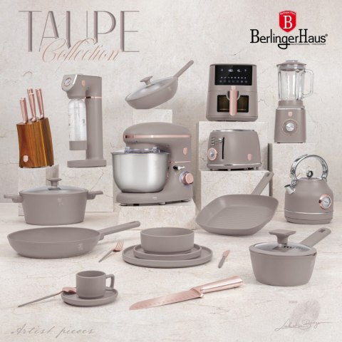 EMALIOWANY GARNEK ŻELIWNY 4.35L 24CM BERLINGER HAUS STRONG MOLD TAUPE BH-6525 EMALIOWANY GARNEK ŻELIWNY 4.35L 24CM BERLINGER HAUS STRONG MOLD TAUPE BH-6525