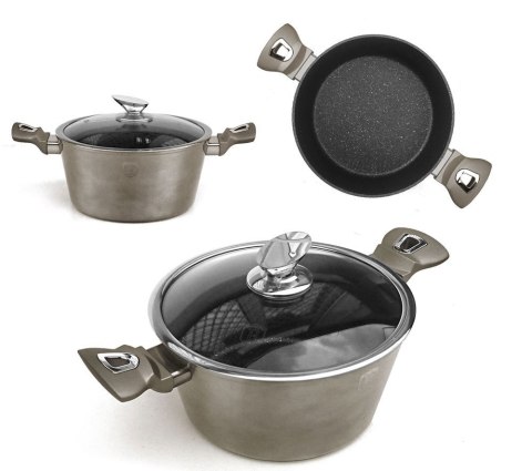 GARNEK 6.5L 28CM BERLINGER HAUS METALLIC LINE CARBON BH-1236-N GARNEK 6.5L 28CM BERLINGER HAUS METALLIC LINE CARBON BH-1236-N