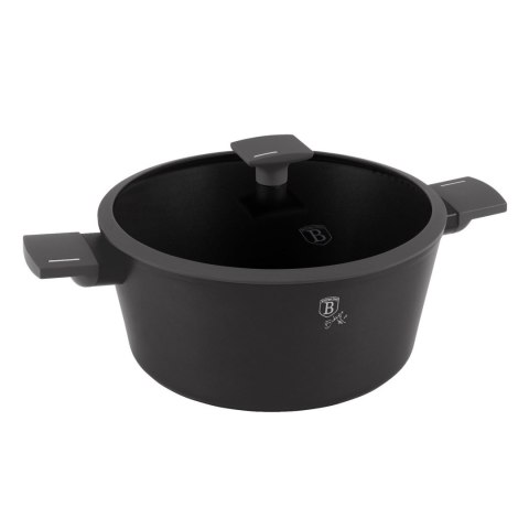 GARNEK TYTANOWY Z POKRYWKĄ 28CM 6.1L BERLINGER HAUS ANTRACIT BH-8132 GARNEK TYTANOWY Z POKRYWKĄ 28CM 6.1L BERLINGER HAUS ANTRACIT BH-8132
