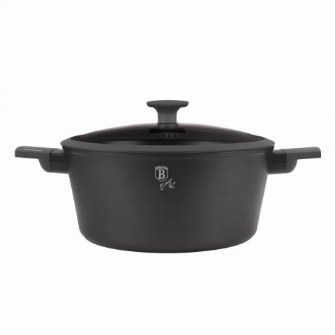 GARNEK TYTANOWY Z POKRYWKĄ 28CM 6.1L BERLINGER HAUS ANTRACIT BH-8132 GARNEK TYTANOWY Z POKRYWKĄ 28CM 6.1L BERLINGER HAUS ANTRACIT BH-8132