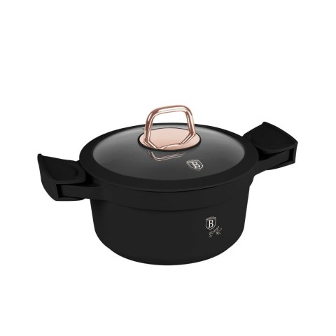GARNEK Z POWŁOKĄ TYTANOWĄ 2.8L 20CM BERLINGER HAUS BLACK ROSE BH-1456 GARNEK Z POWŁOKĄ TYTANOWĄ 2.8L 20CM BERLINGER HAUS BLACK ROSE BH-1456