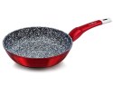 PATELNIA 26CM MARMUROWO-CERAMICZNA ZILNER STONETEC BURGUND ZL-9256