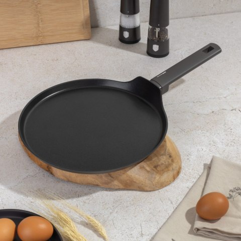 PATELNIA DO NALEŚNIKÓW Z POWŁOKĄ TYTANOWĄ 28CM NALEŚNIKOWA BERLINGER HAUS ANTRACIT BH-8116 PATELNIA DO NALEŚNIKÓW Z POWŁOKĄ TYTANOWĄ 28CM NALEŚNIKOWA BERLINGER HAUS ANTRACIT BH-8116