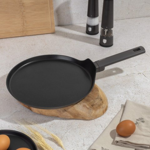 PATELNIA DO NALEŚNIKÓW Z POWŁOKĄ TYTANOWĄ 28CM NALEŚNIKOWA BERLINGER HAUS ANTRACIT BH-8116 PATELNIA DO NALEŚNIKÓW Z POWŁOKĄ TYTANOWĄ 28CM NALEŚNIKOWA BERLINGER HAUS ANTRACIT BH-8116