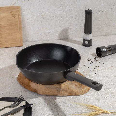 PATELNIA GŁĘBOKA Z POWŁOKĄ TYTANOWĄ 28CM BERLINGER HAUS ANTRACIT BH-8121 PATELNIA GŁĘBOKA Z POWŁOKĄ TYTANOWĄ 28CM BERLINGER HAUS ANTRACIT BH-8121