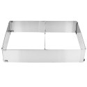REGULOWANA FORMA DO CIASTA 25-48 X 5CM TORTOWNICA BRUNBESTE BB-1541