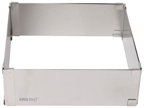 REGULOWANA FORMA DO CIASTA 28-15 X 5CM TORTOWNICA RANT CUKIERNICZY KINGHOFF KH-1906 REGULOWANA FORMA DO CIASTA 28-15 X 5CM TORTOWNICA RANT CUKIERNICZY KINGHOFF KH-1906