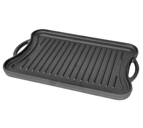 ŻELIWNA PŁYTA GRILLOWA 42 X 26CM DWUSTRONNA KRISBERG KS-2569 ŻELIWNA PŁYTA GRILLOWA 42 X 26CM DWUSTRONNA KRISBERG KS-2569