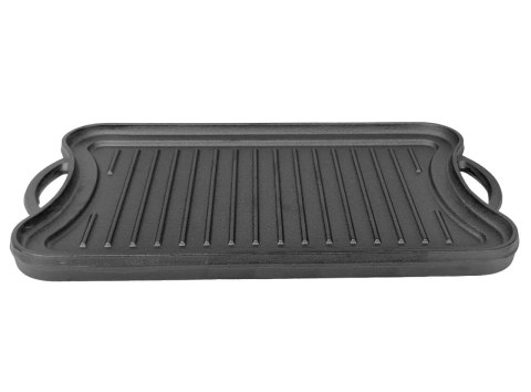 ŻELIWNA PŁYTA GRILLOWA 42 X 26CM DWUSTRONNA KRISBERG KS-2569 ŻELIWNA PŁYTA GRILLOWA 42 X 26CM DWUSTRONNA KRISBERG KS-2569