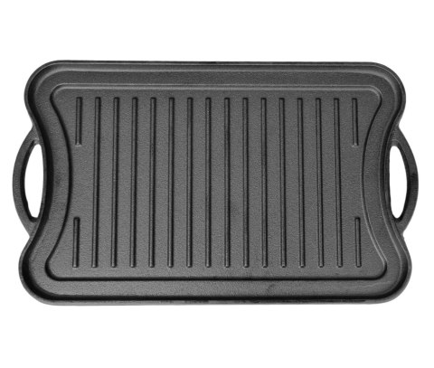 ŻELIWNA PŁYTA GRILLOWA 42 X 26CM DWUSTRONNA KRISBERG KS-2569 ŻELIWNA PŁYTA GRILLOWA 42 X 26CM DWUSTRONNA KRISBERG KS-2569