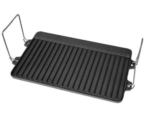 ŻELIWNA PŁYTA GRILLOWA 44 X 24CM DWUSTRONNA KRISBERG KS-2643 ŻELIWNA PŁYTA GRILLOWA 44 X 24CM DWUSTRONNA KRISBERG KS-2643