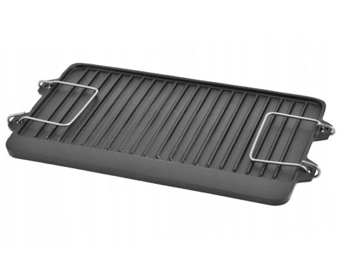 ŻELIWNA PŁYTA GRILLOWA 44 X 24CM DWUSTRONNA KRISBERG KS-2643 ŻELIWNA PŁYTA GRILLOWA 44 X 24CM DWUSTRONNA KRISBERG KS-2643