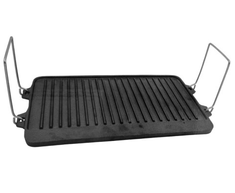 ŻELIWNA PŁYTA GRILLOWA 44 X 24CM DWUSTRONNA KRISBERG KS-2643 ŻELIWNA PŁYTA GRILLOWA 44 X 24CM DWUSTRONNA KRISBERG KS-2643