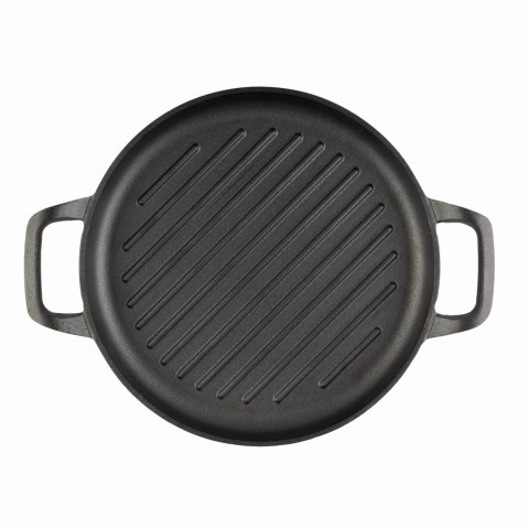ŻELIWNA PŁYTA GRILLOWA OKRĄGŁA 33CM BERLINGER HAUS STRONG MOLD BH-6533 ŻELIWNA PŁYTA GRILLOWA OKRĄGŁA 33CM BERLINGER HAUS STRONG MOLD BH-6533
