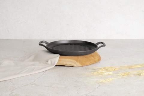 ŻELIWNA PŁYTA GRILLOWA OKRĄGŁA 33CM BERLINGER HAUS STRONG MOLD BH-6533 ŻELIWNA PŁYTA GRILLOWA OKRĄGŁA 33CM BERLINGER HAUS STRONG MOLD BH-6533